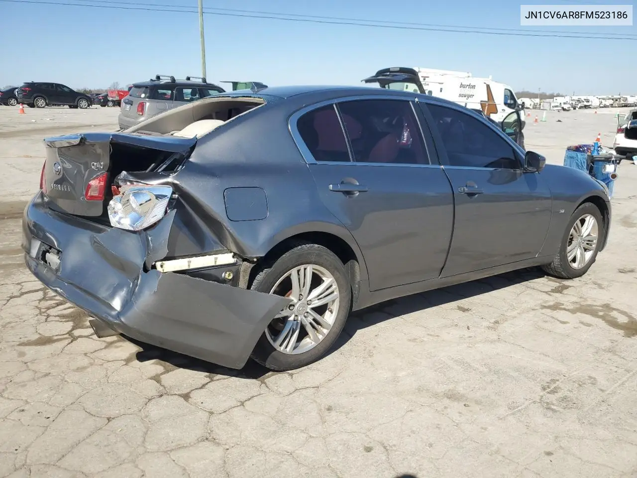 2015 Infiniti Q40 VIN: JN1CV6AR8FM523186 Lot: 46934965