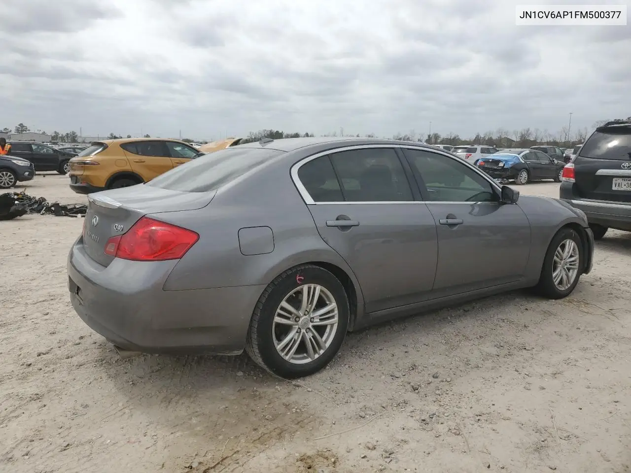 2015 Infiniti Q40 VIN: JN1CV6AP1FM500377 Lot: 47961745