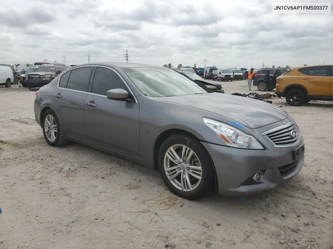 2015 Infiniti Q40 VIN: JN1CV6AP1FM500377 Lot: 47961745