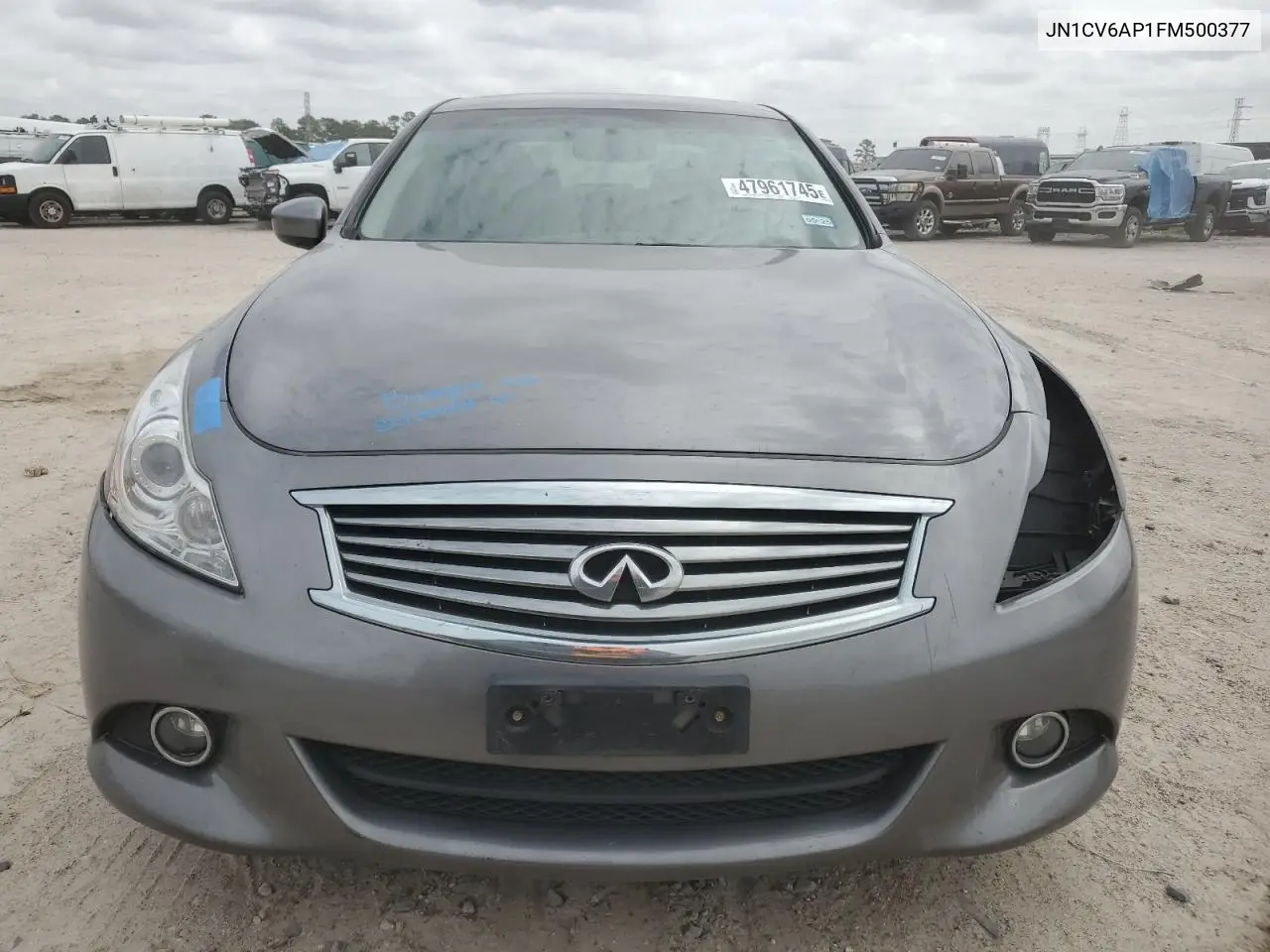 2015 Infiniti Q40 VIN: JN1CV6AP1FM500377 Lot: 47961745