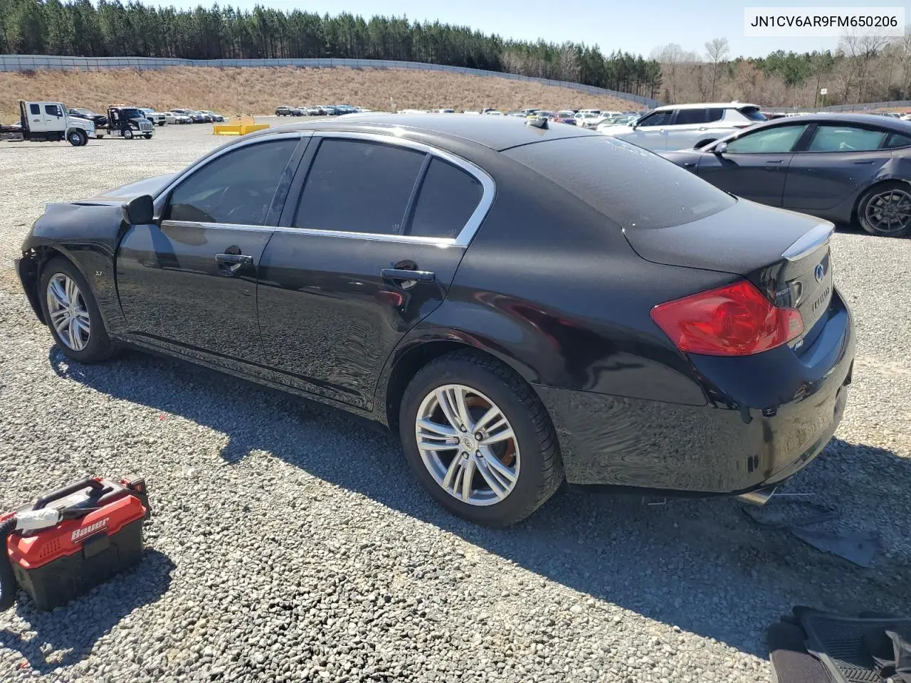 2015 Infiniti Q40 VIN: JN1CV6AR9FM650206 Lot: 48629475