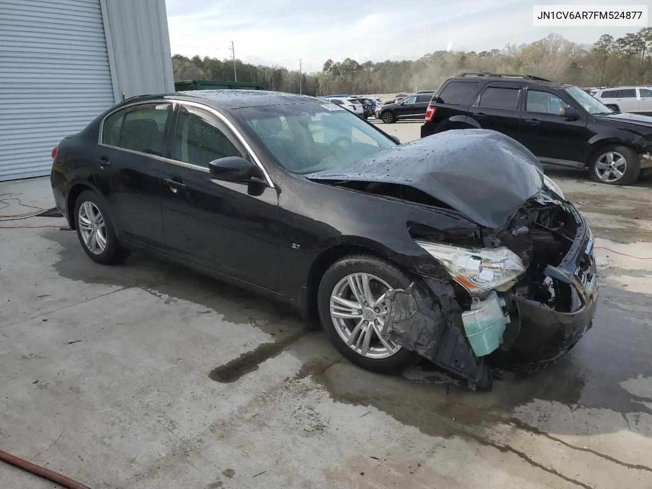 2015 Infiniti Q40 VIN: JN1CV6AR7FM524877 Lot: 49134435