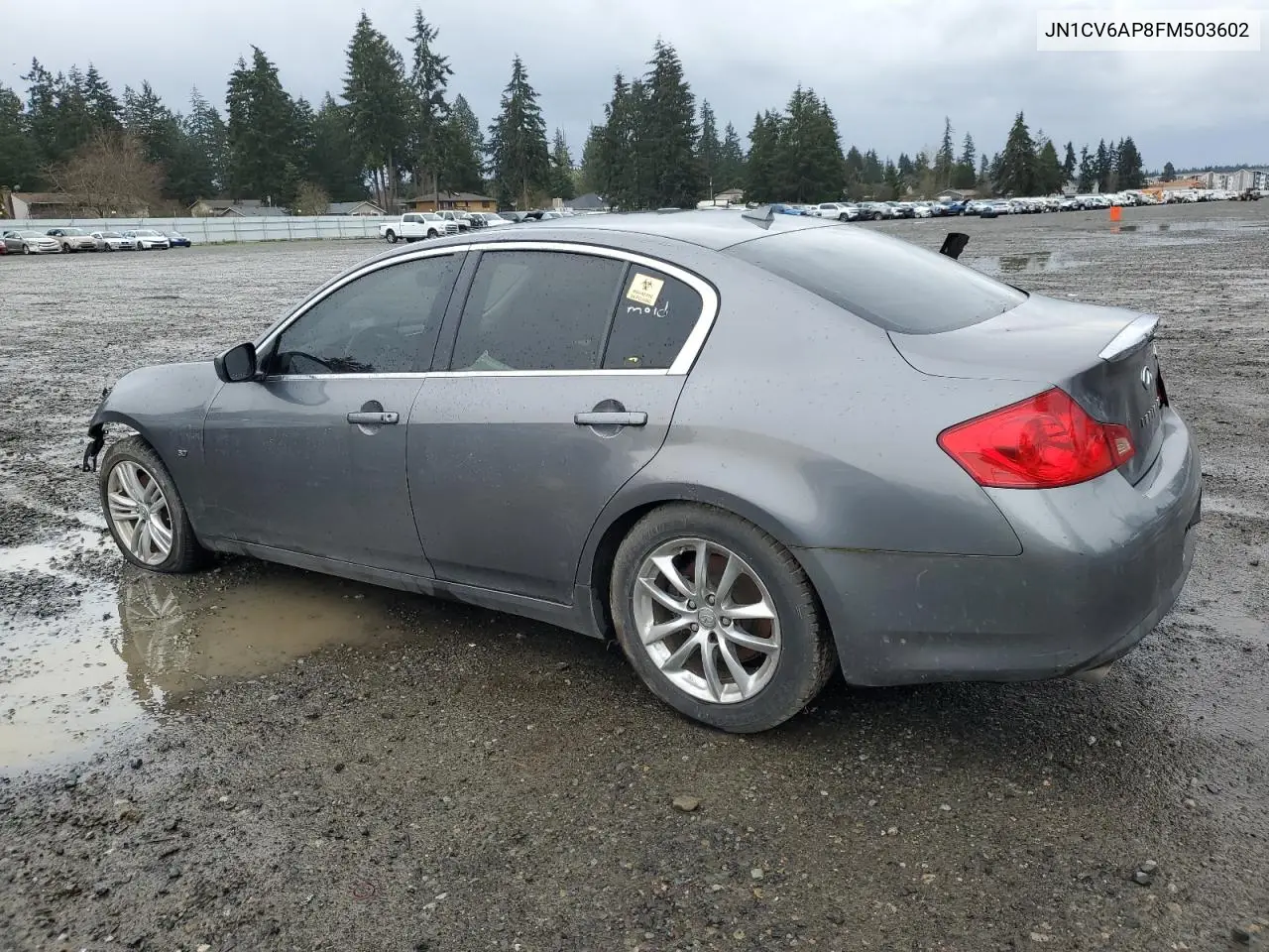 2015 Infiniti Q40 VIN: JN1CV6AP8FM503602 Lot: 49829765