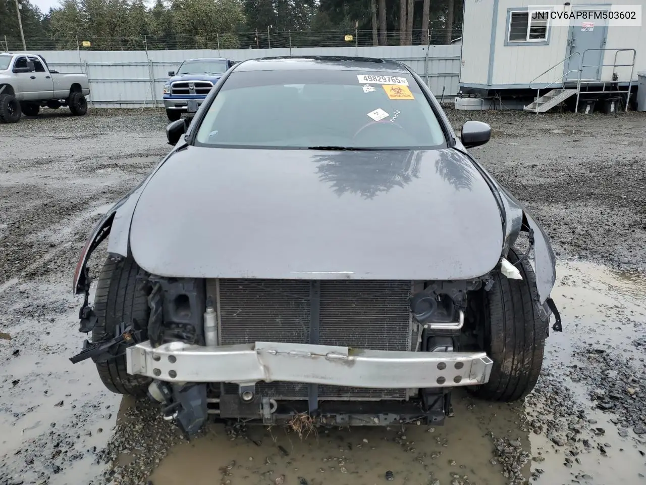 2015 Infiniti Q40 VIN: JN1CV6AP8FM503602 Lot: 49829765