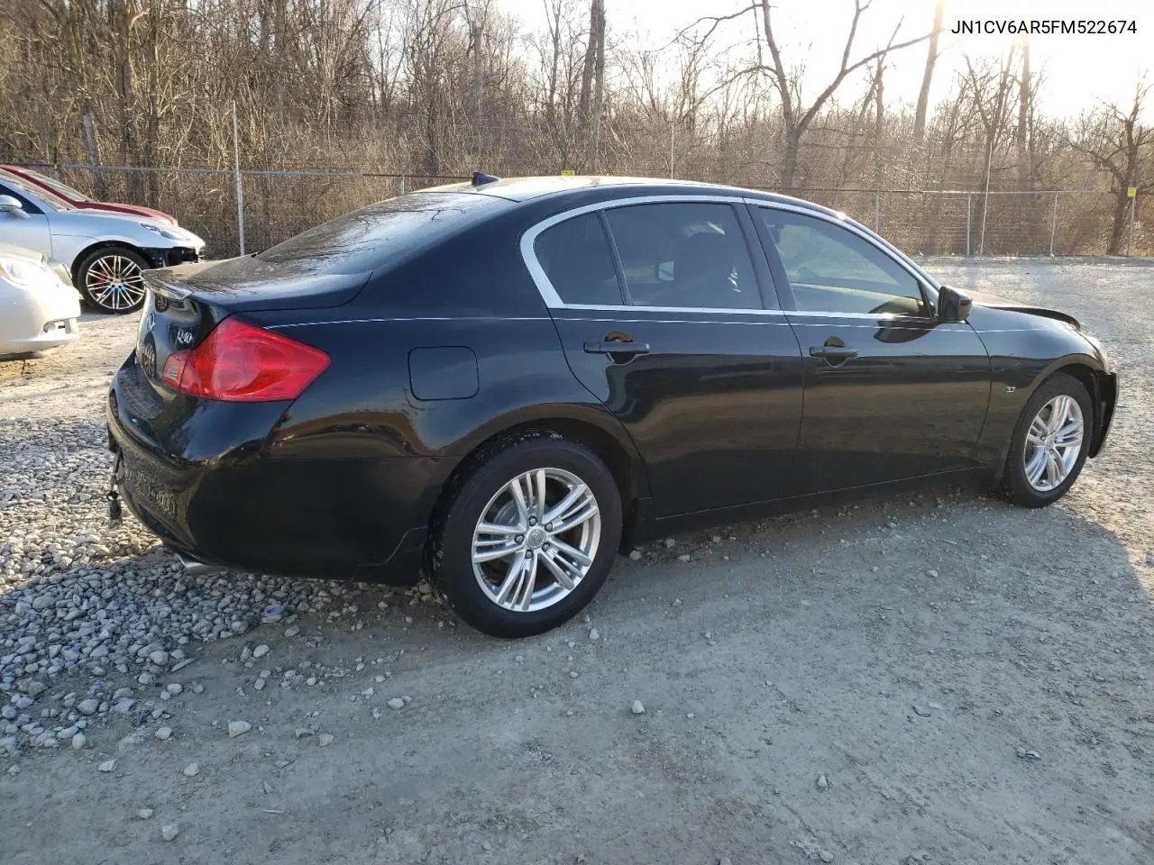 2015 Infiniti Q40 VIN: JN1CV6AR5FM522674 Lot: 49852155