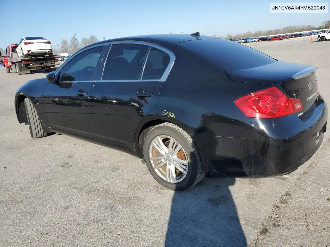 2015 Infiniti Q40 VIN: JN1CV6AR4FM520043 Lot: 49871315