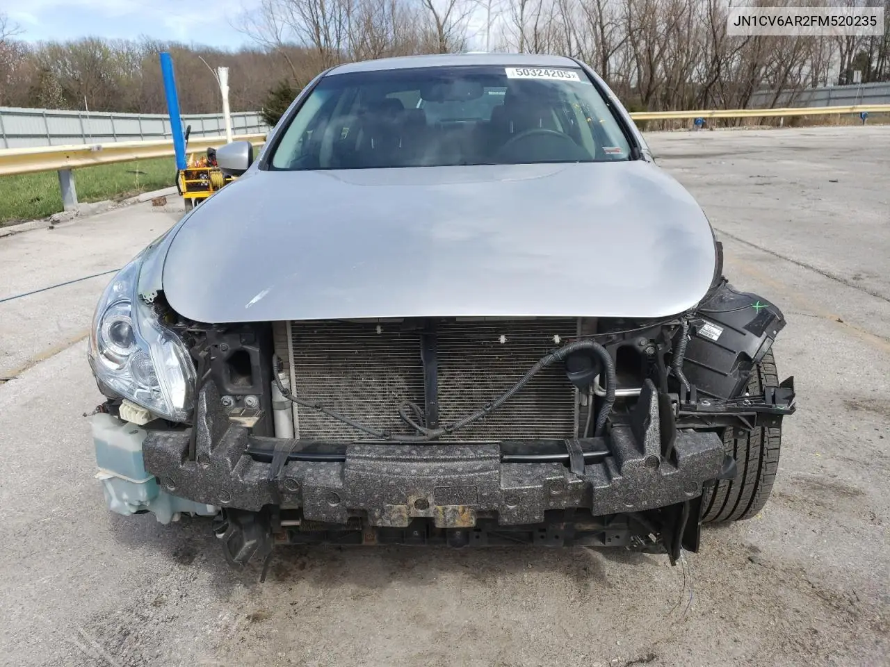 2015 Infiniti Q40 VIN: JN1CV6AR2FM520235 Lot: 50324205
