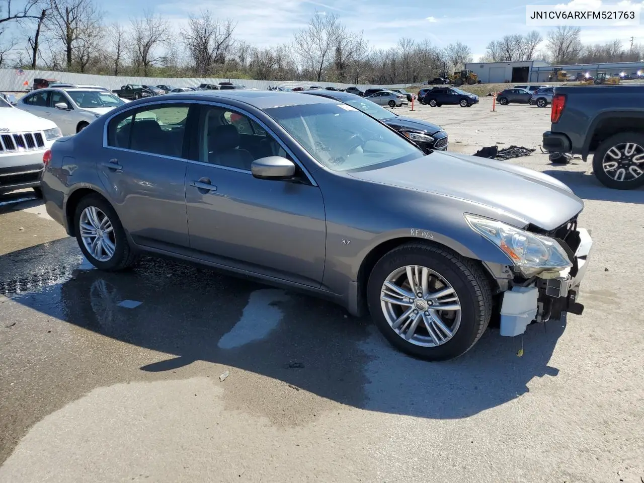 2015 Infiniti Q40 VIN: JN1CV6ARXFM521763 Lot: 50992515