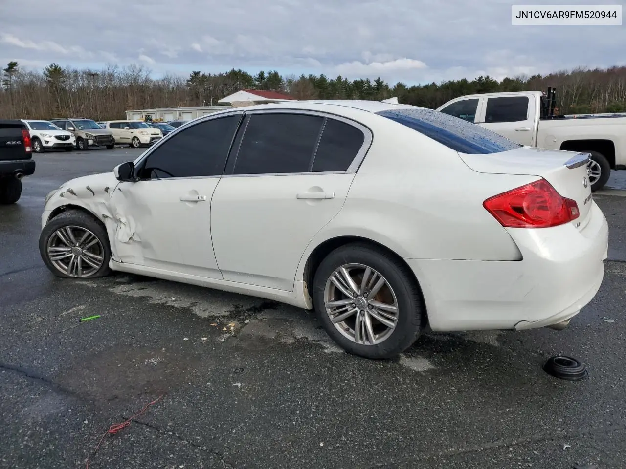 2015 Infiniti Q40 VIN: JN1CV6AR9FM520944 Lot: 51079965