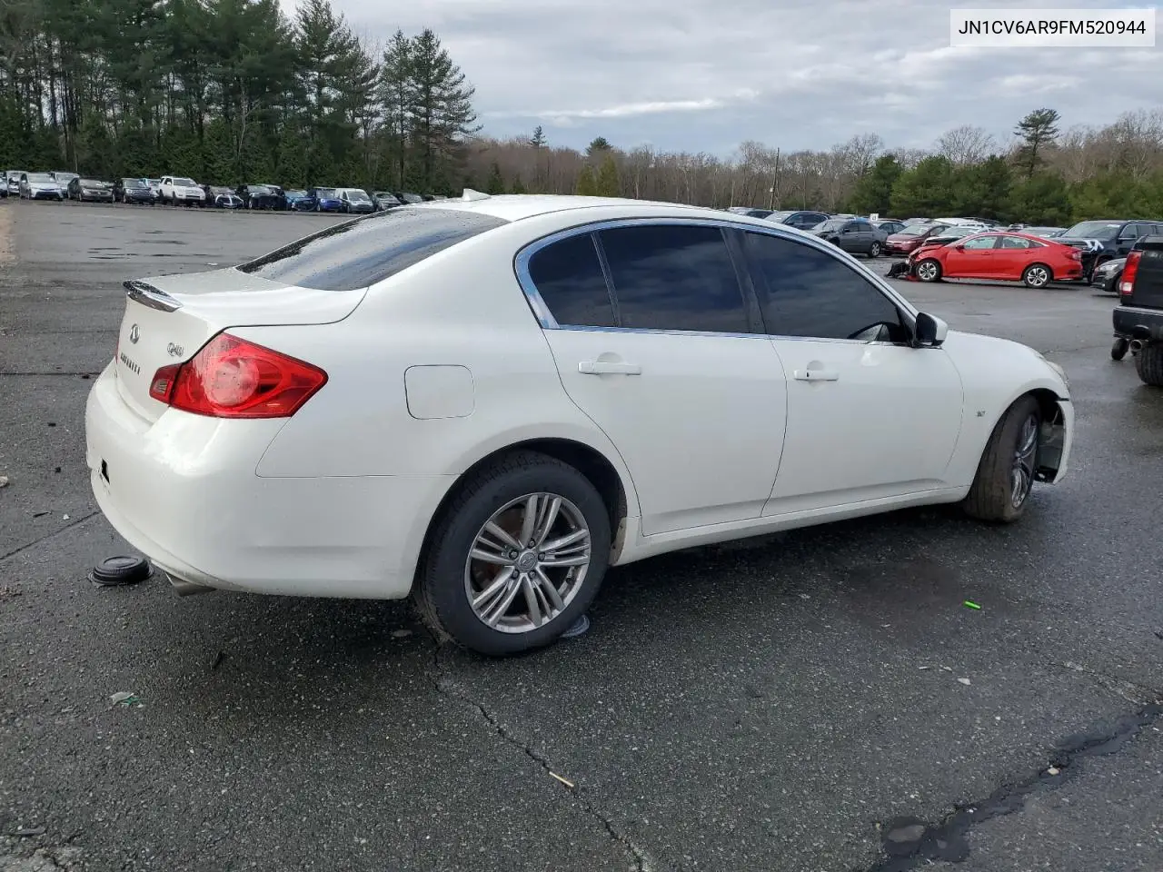 2015 Infiniti Q40 VIN: JN1CV6AR9FM520944 Lot: 51079965