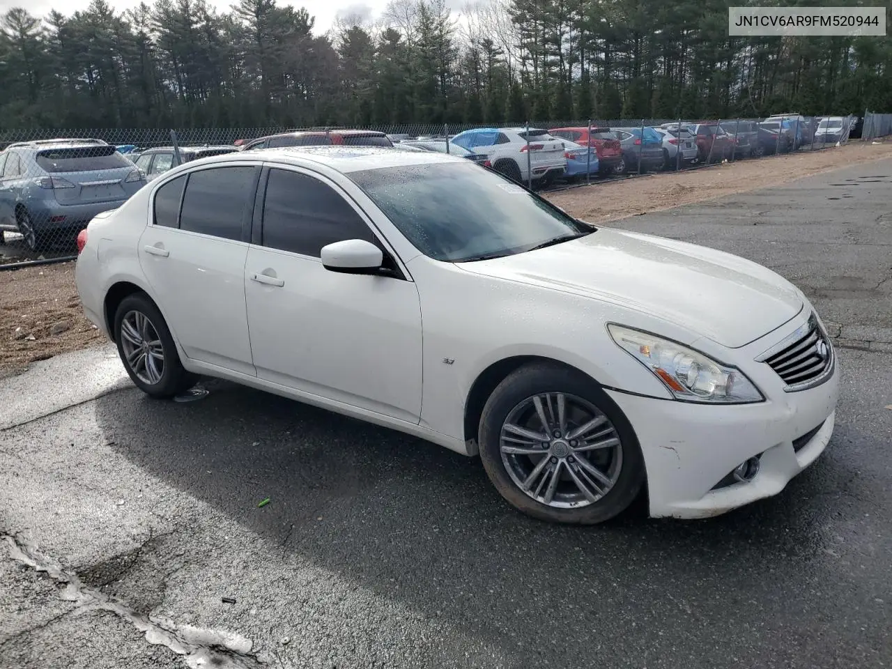 2015 Infiniti Q40 VIN: JN1CV6AR9FM520944 Lot: 51079965
