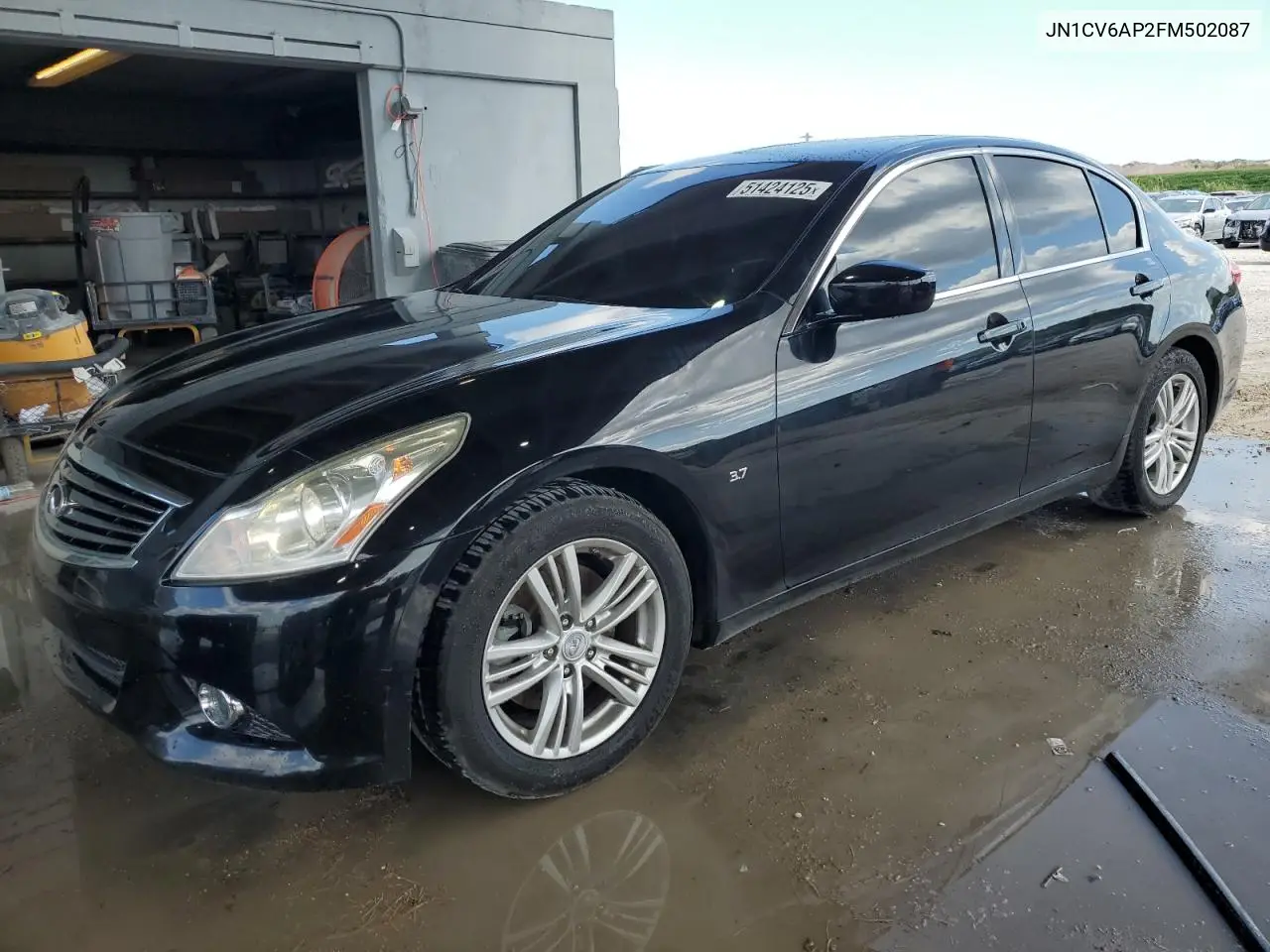 2015 Infiniti Q40 VIN: JN1CV6AP2FM502087 Lot: 51424125
