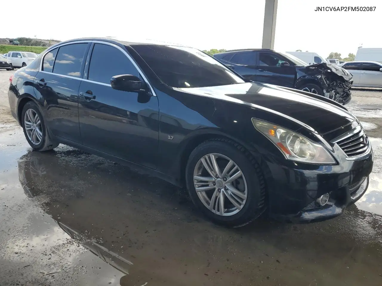 2015 Infiniti Q40 VIN: JN1CV6AP2FM502087 Lot: 51424125