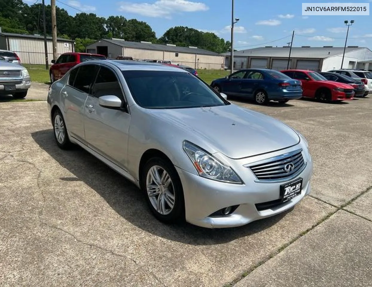 2015 Infiniti Q40 VIN: JN1CV6AR9FM522015 Lot: 51721012