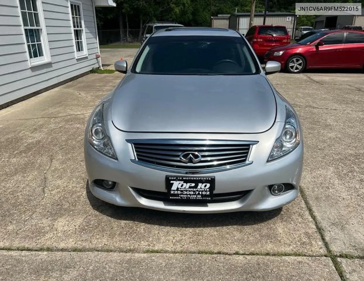 2015 Infiniti Q40 VIN: JN1CV6AR9FM522015 Lot: 51721012