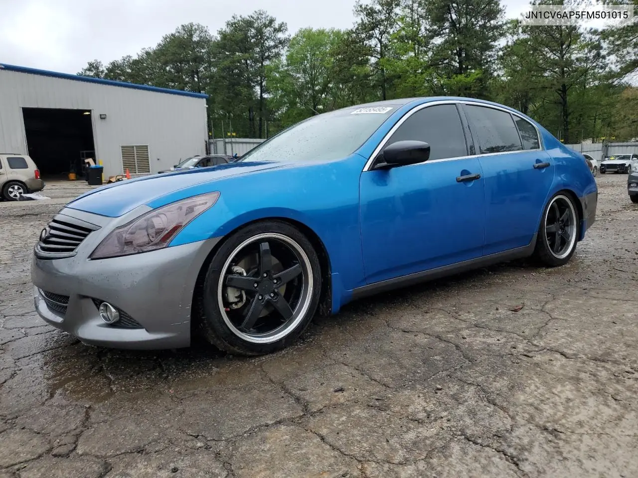 2015 Infiniti Q40 VIN: JN1CV6AP5FM501015 Lot: 52155495