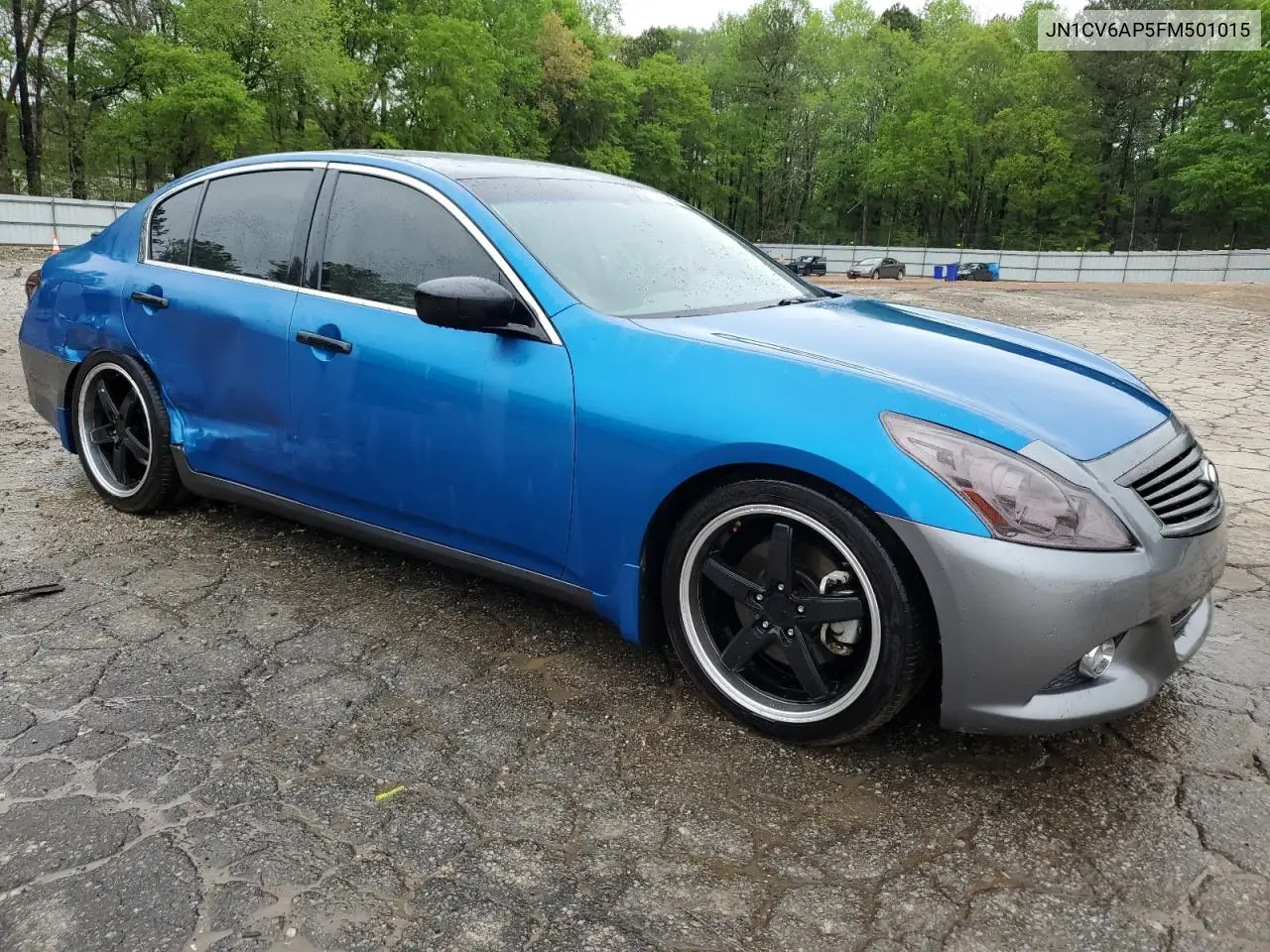 2015 Infiniti Q40 VIN: JN1CV6AP5FM501015 Lot: 52155495