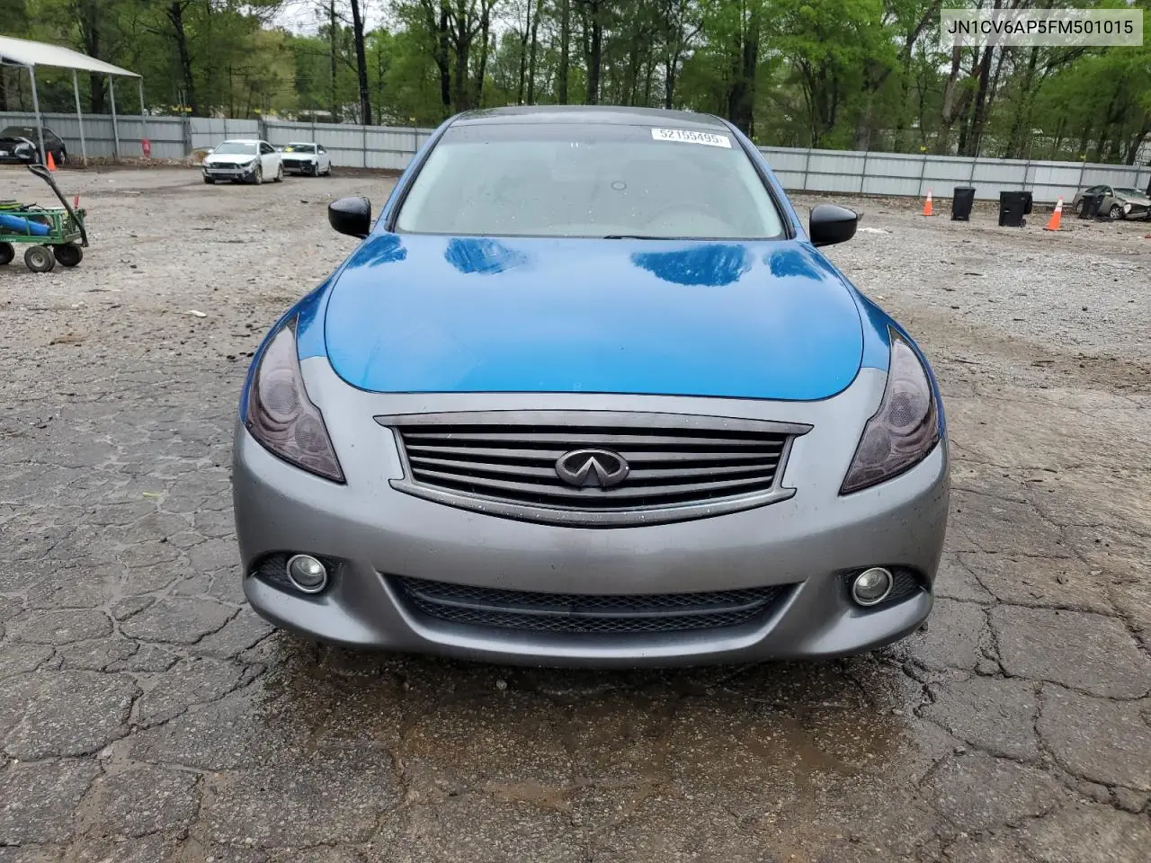 2015 Infiniti Q40 VIN: JN1CV6AP5FM501015 Lot: 52155495
