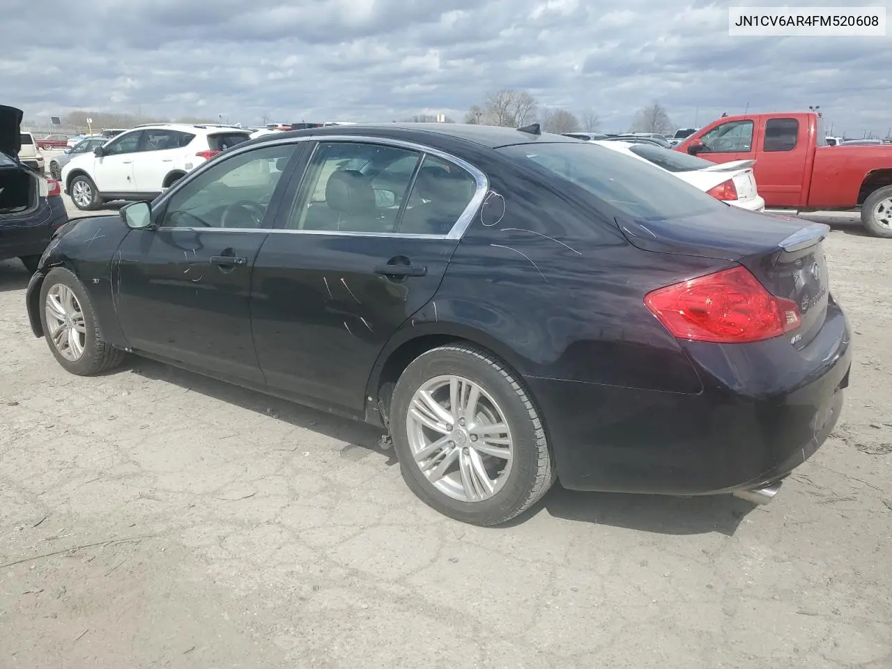 2015 Infiniti Q40 VIN: JN1CV6AR4FM520608 Lot: 52439095