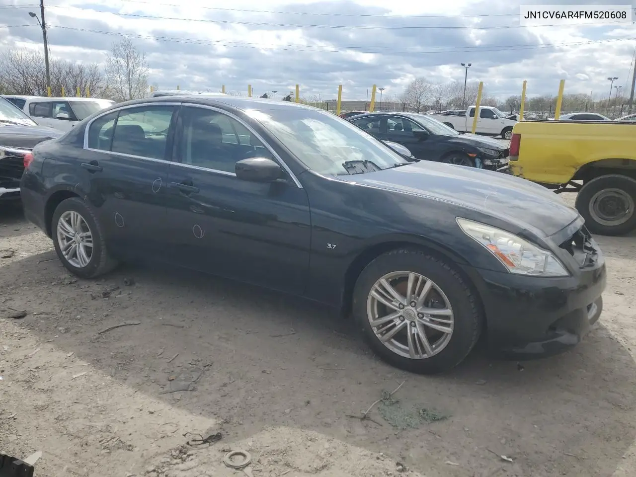 2015 Infiniti Q40 VIN: JN1CV6AR4FM520608 Lot: 52439095