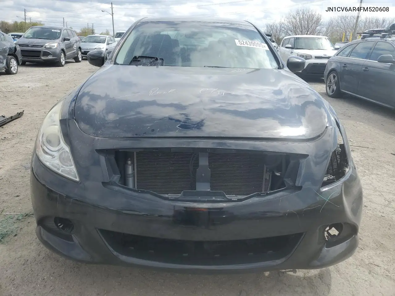 2015 Infiniti Q40 VIN: JN1CV6AR4FM520608 Lot: 52439095