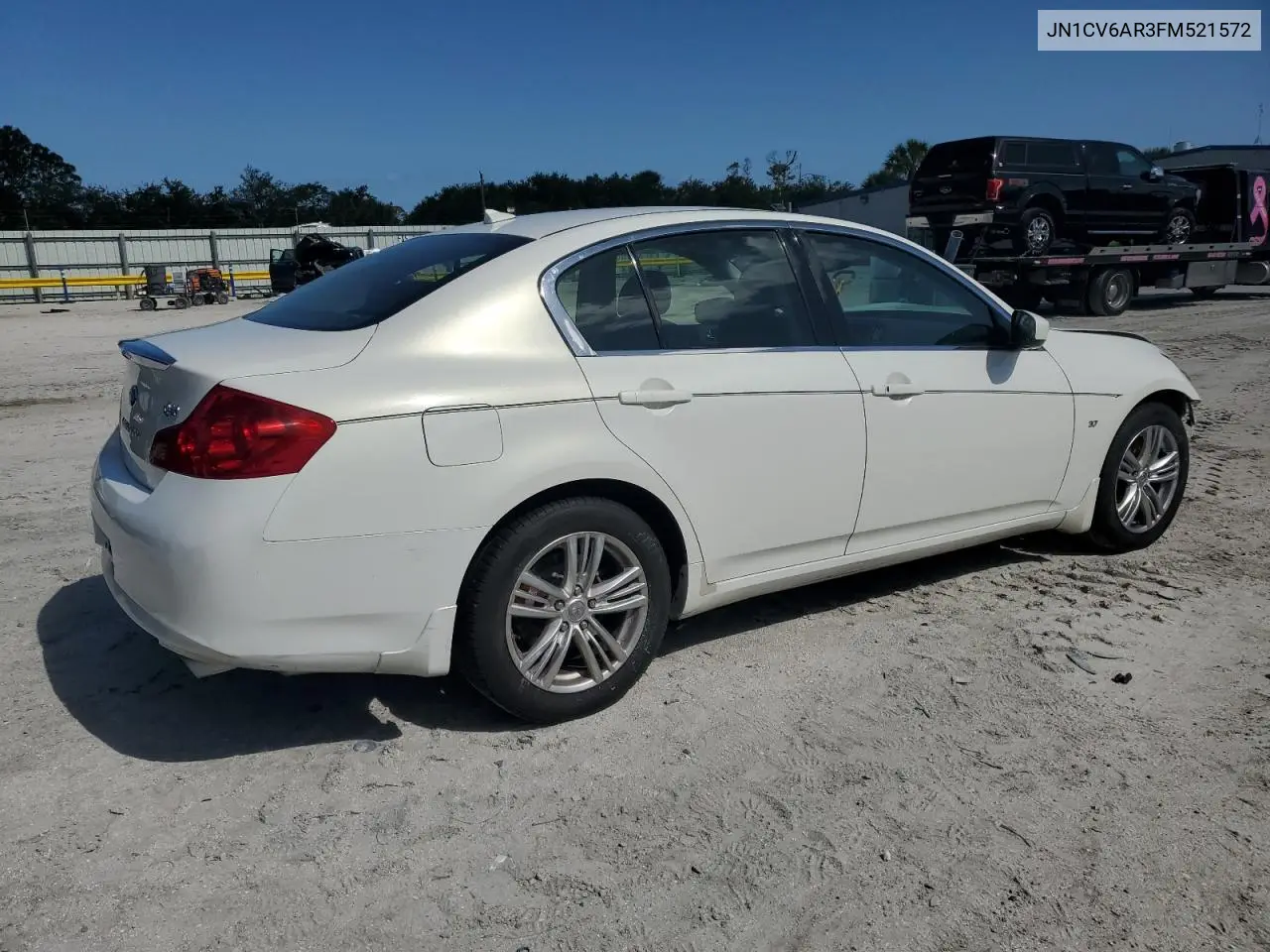 2015 Infiniti Q40 VIN: JN1CV6AR3FM521572 Lot: 52553655