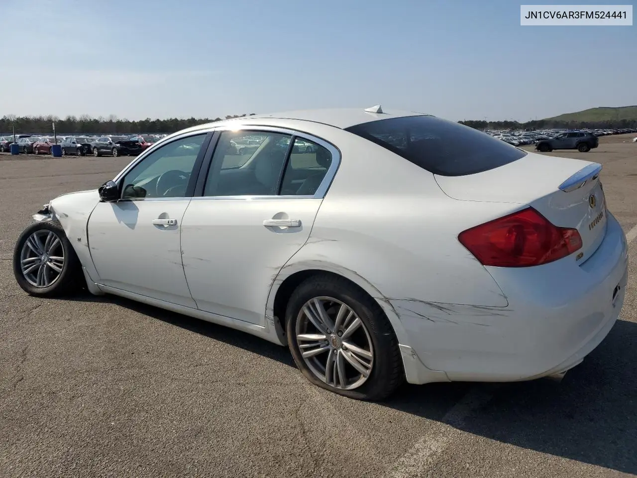 2015 Infiniti Q40 VIN: JN1CV6AR3FM524441 Lot: 52998465