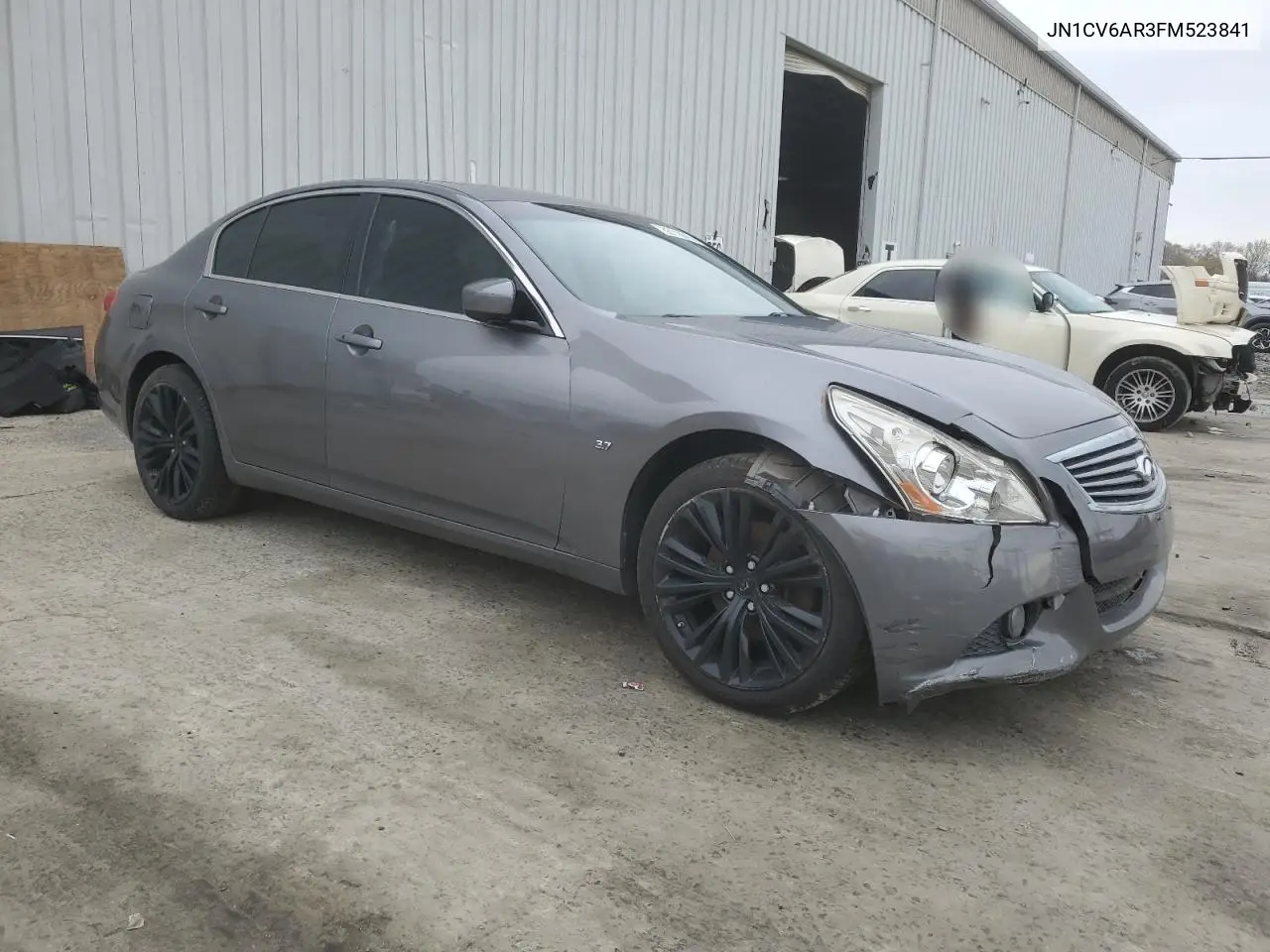 2015 Infiniti Q40 VIN: JN1CV6AR3FM523841 Lot: 53118665
