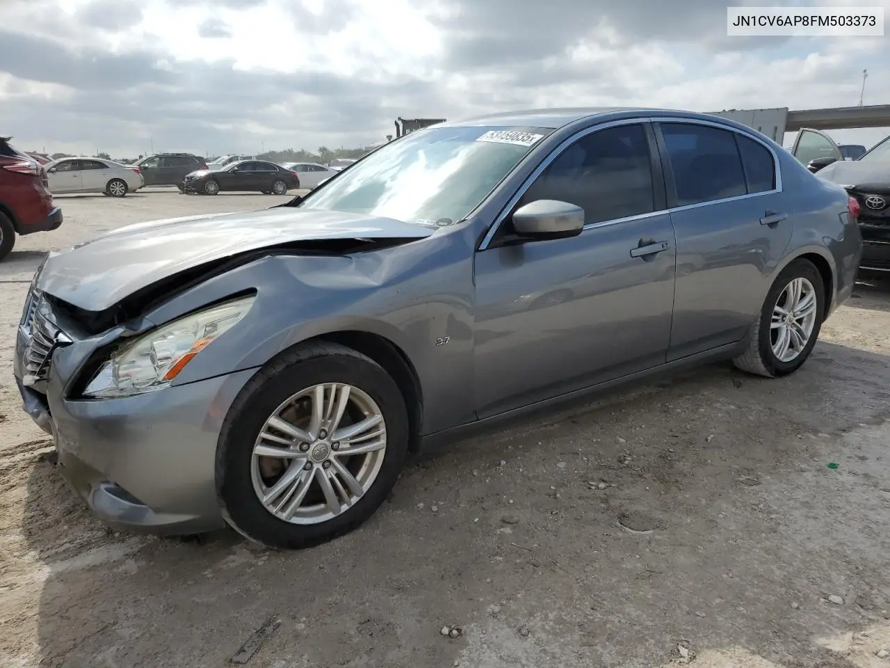 2015 Infiniti Q40 VIN: JN1CV6AP8FM503373 Lot: 53459835