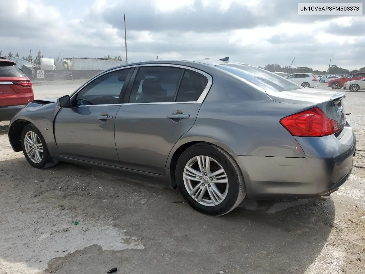 2015 Infiniti Q40 VIN: JN1CV6AP8FM503373 Lot: 53459835
