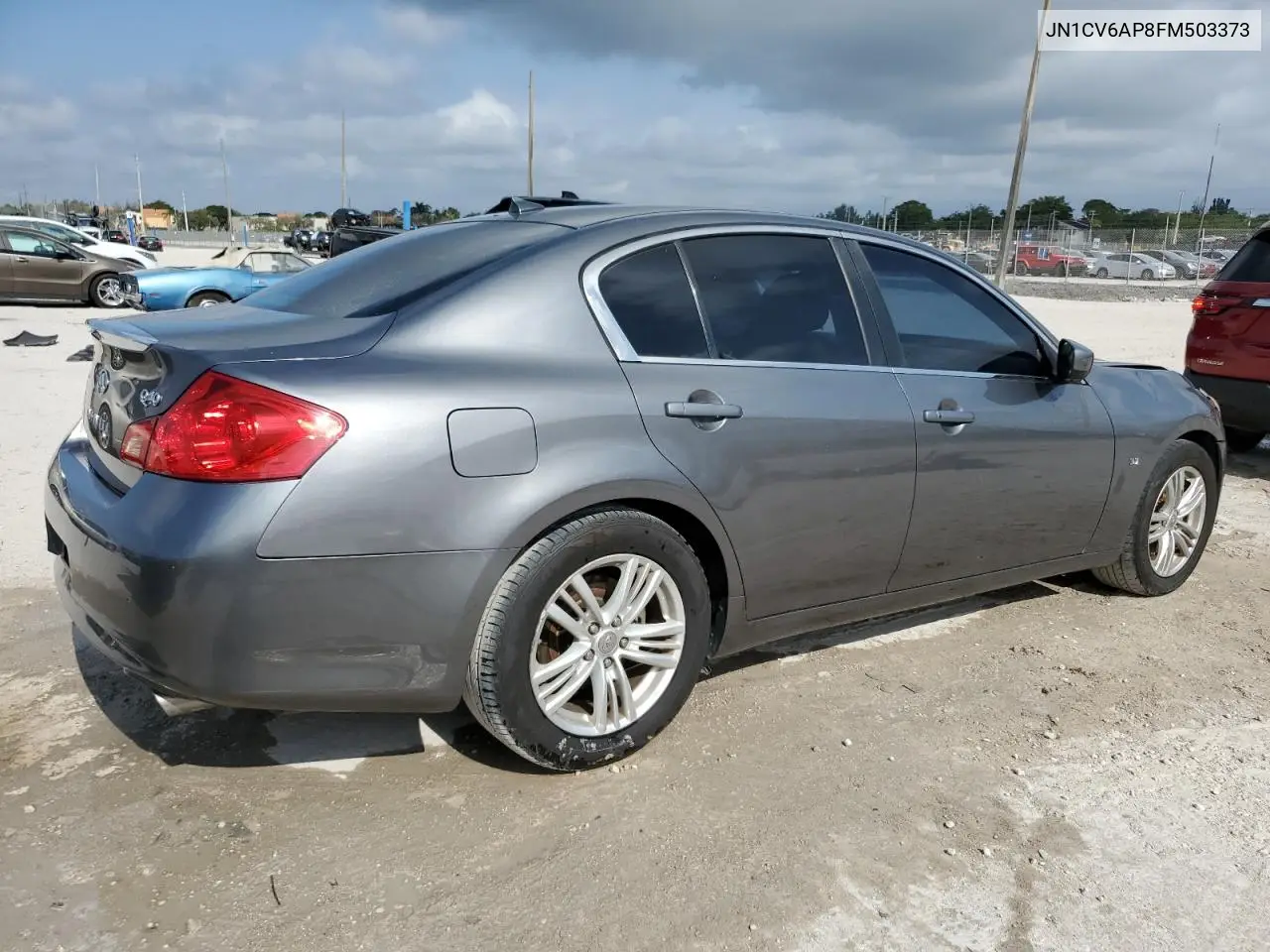 2015 Infiniti Q40 VIN: JN1CV6AP8FM503373 Lot: 53459835