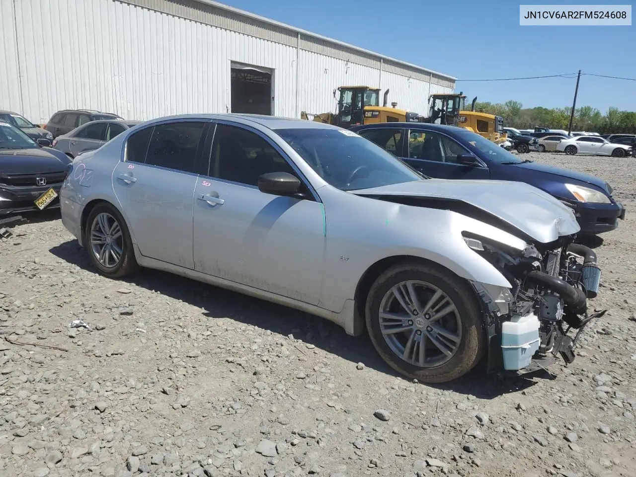 2015 Infiniti Q40 VIN: JN1CV6AR2FM524608 Lot: 53466935