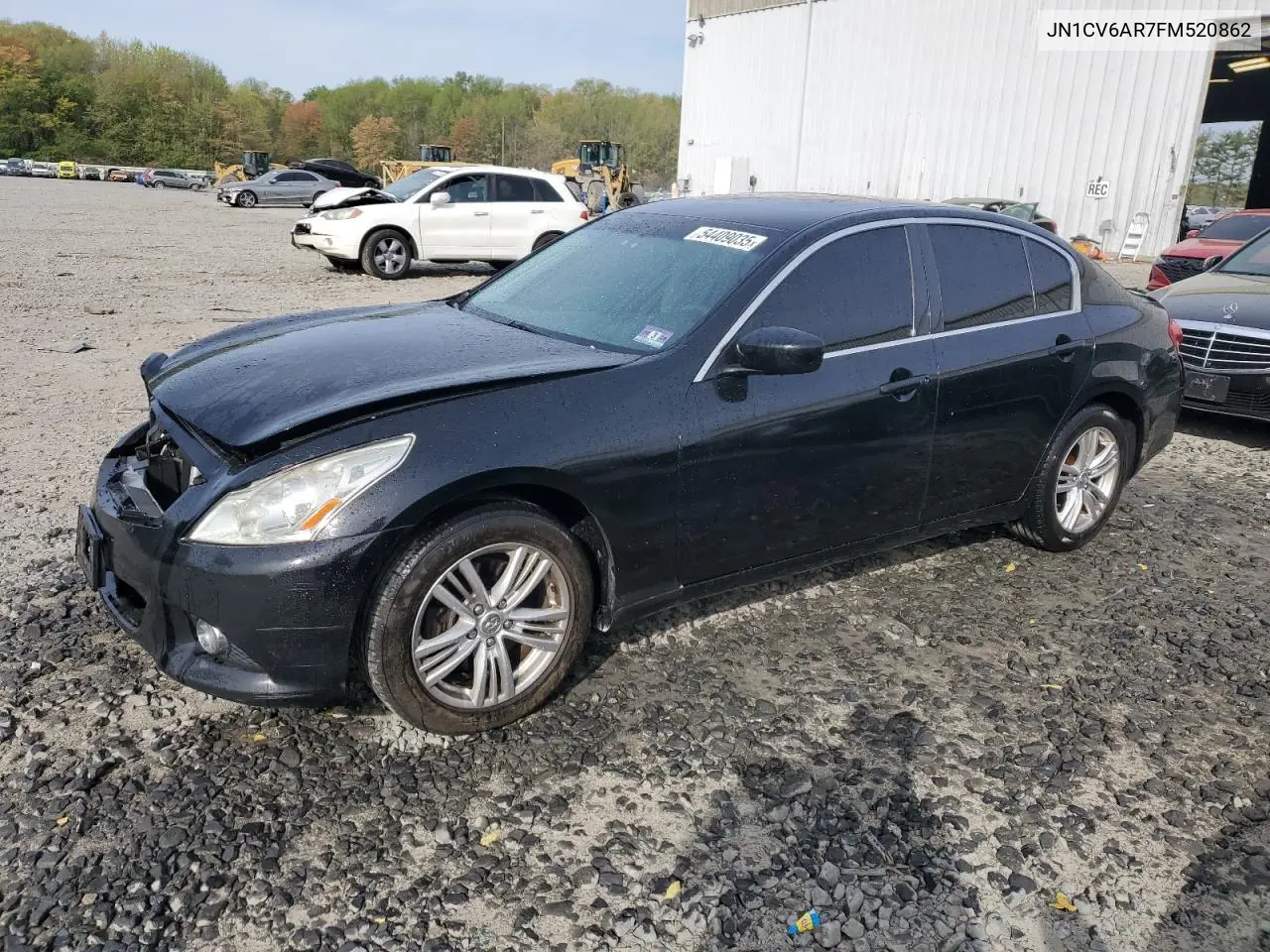 2015 Infiniti Q40 VIN: JN1CV6AR7FM520862 Lot: 54409035