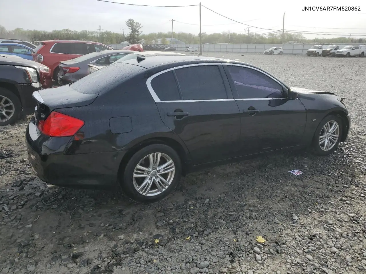 2015 Infiniti Q40 VIN: JN1CV6AR7FM520862 Lot: 54409035