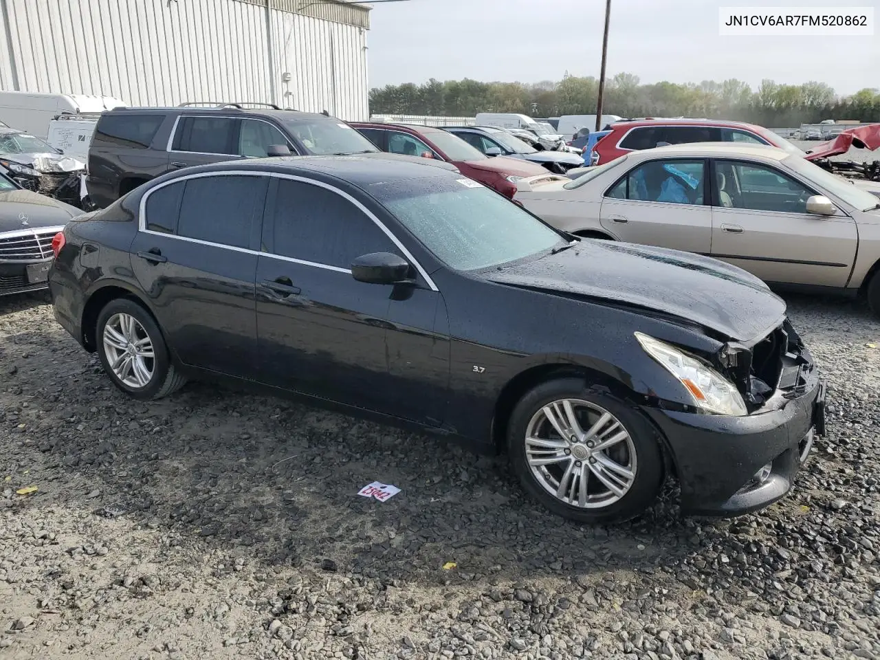 2015 Infiniti Q40 VIN: JN1CV6AR7FM520862 Lot: 54409035