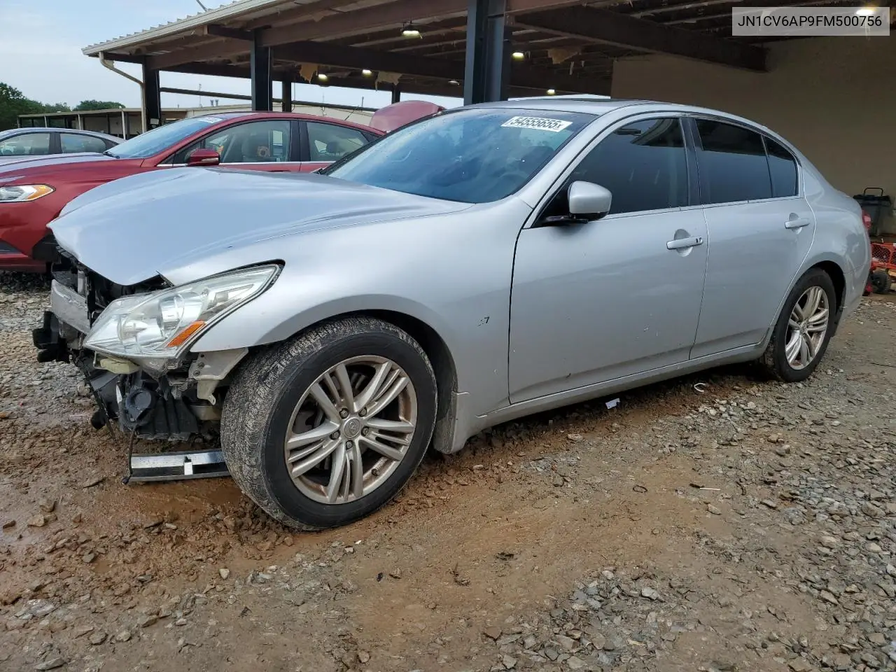2015 Infiniti Q40 VIN: JN1CV6AP9FM500756 Lot: 54555655