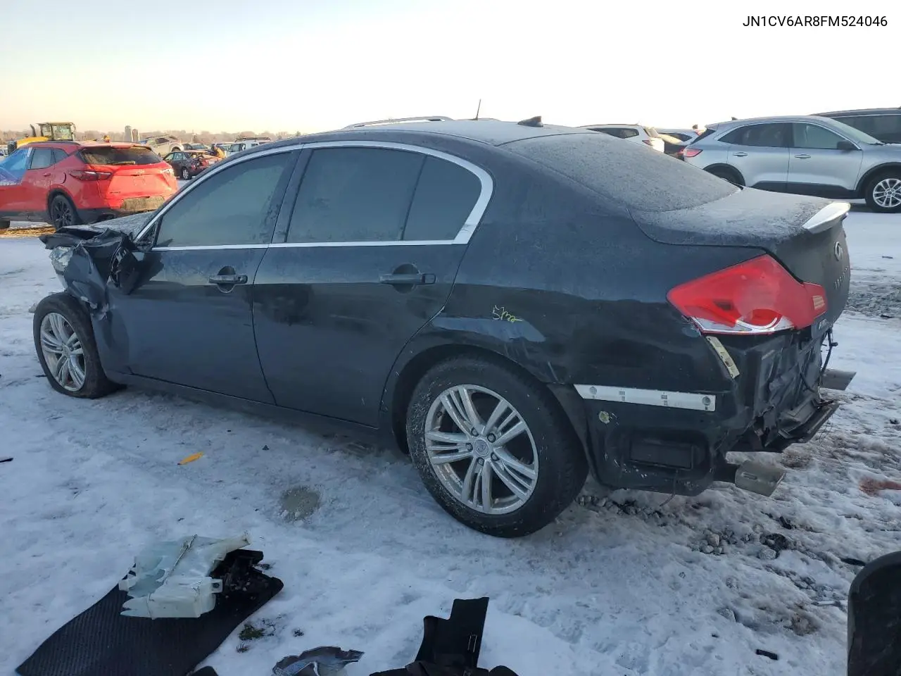 2015 Infiniti Q40 VIN: JN1CV6AR8FM524046 Lot: 54721385