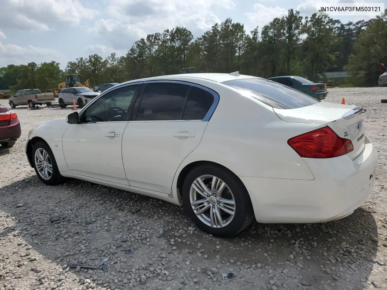 2015 Infiniti Q40 VIN: JN1CV6AP3FM503121 Lot: 55400305