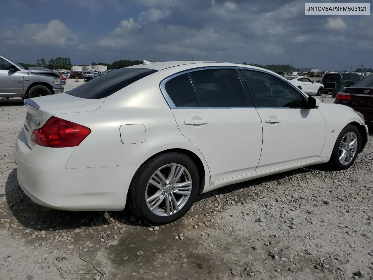 2015 Infiniti Q40 VIN: JN1CV6AP3FM503121 Lot: 55400305