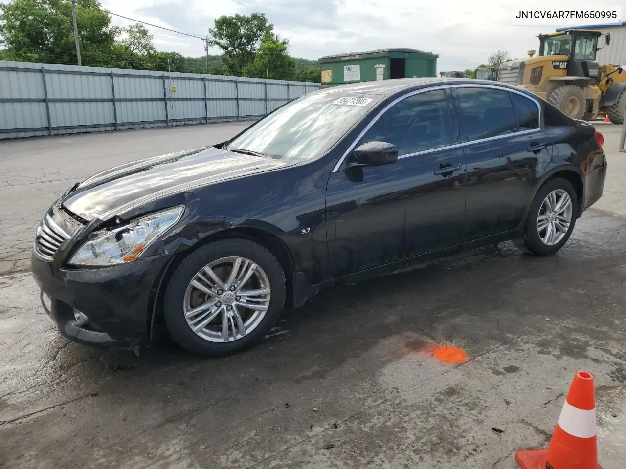 2015 Infiniti Q40 VIN: JN1CV6AR7FM650995 Lot: 55471395