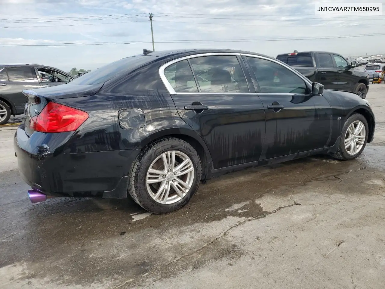 2015 Infiniti Q40 VIN: JN1CV6AR7FM650995 Lot: 55471395