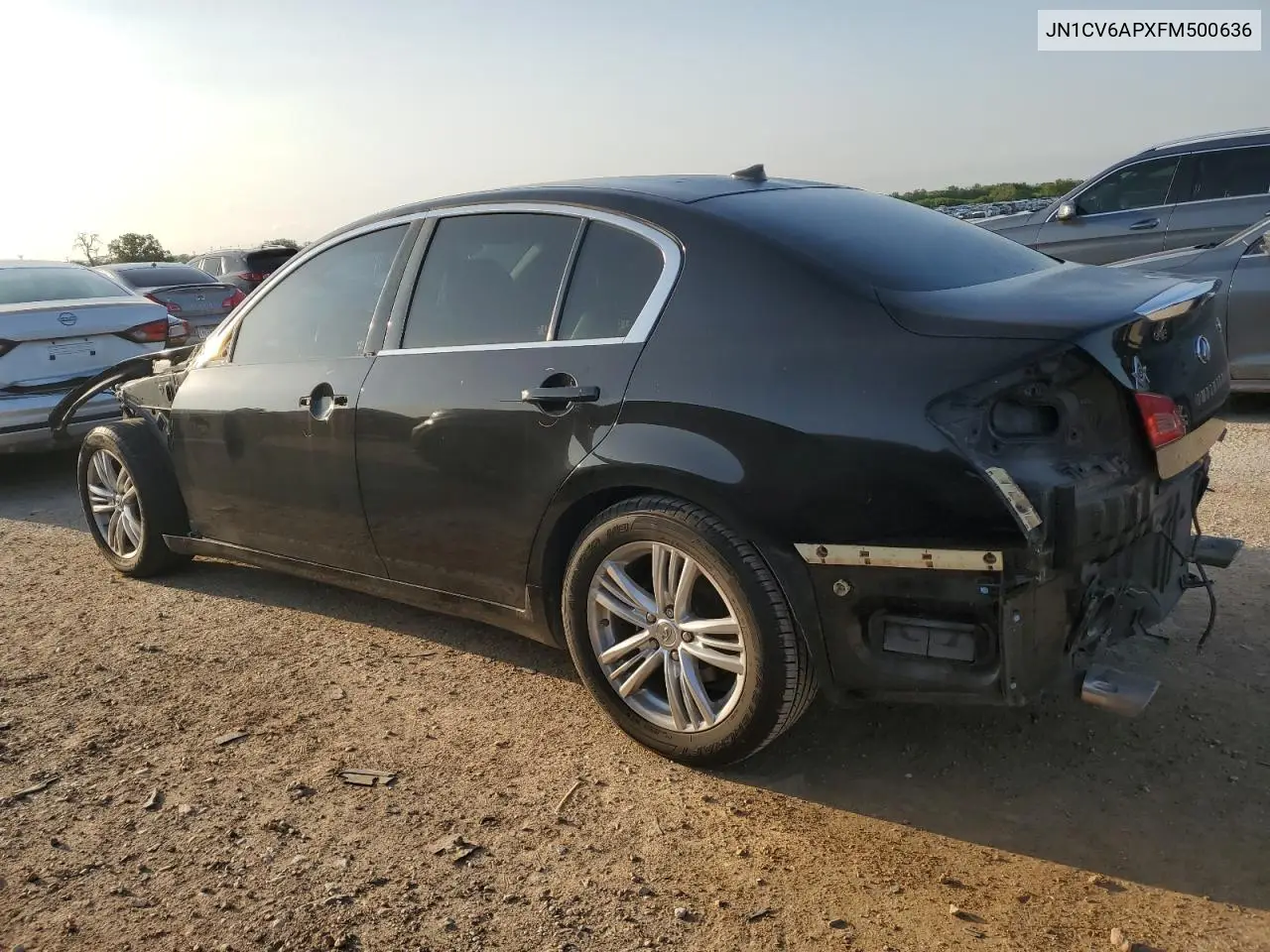 2015 Infiniti Q40 VIN: JN1CV6APXFM500636 Lot: 55507725