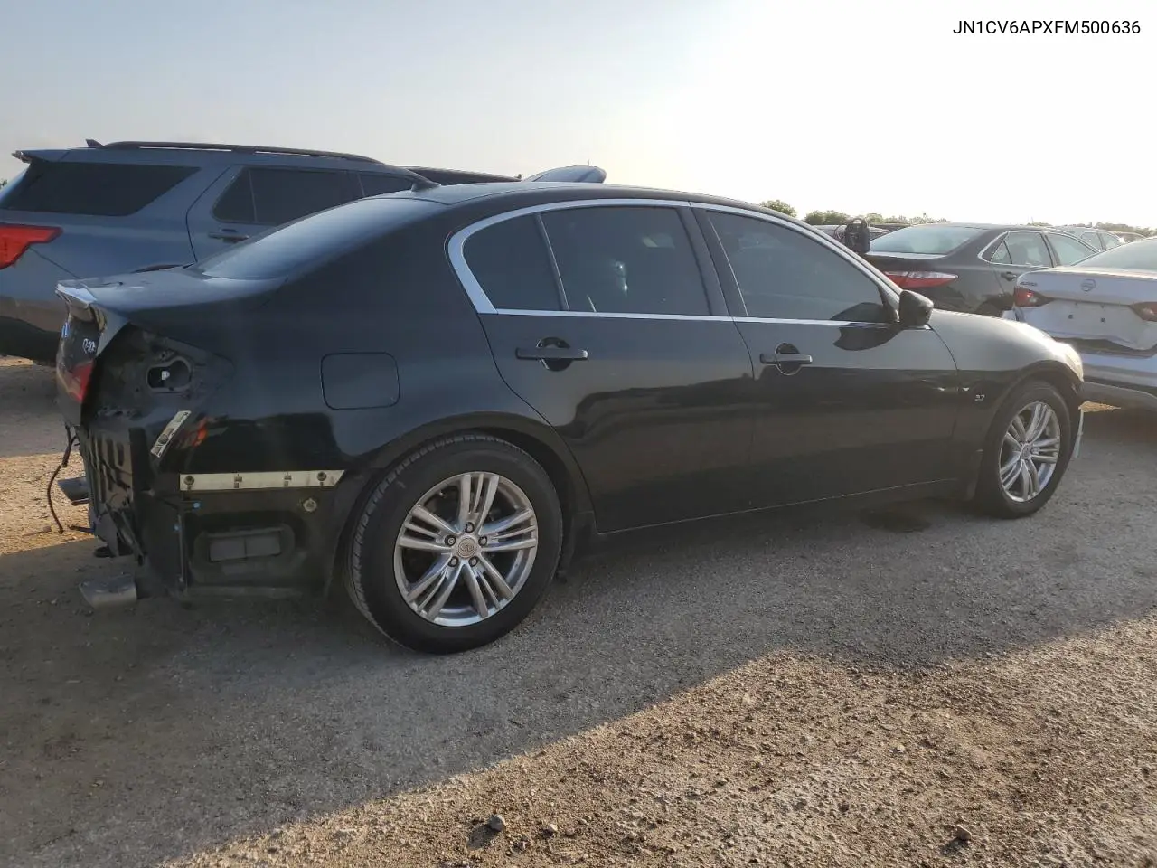 2015 Infiniti Q40 VIN: JN1CV6APXFM500636 Lot: 55507725