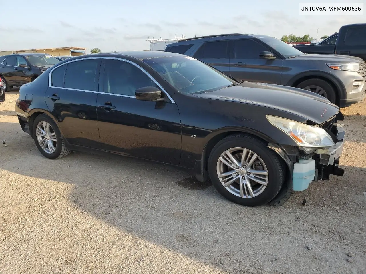 2015 Infiniti Q40 VIN: JN1CV6APXFM500636 Lot: 55507725