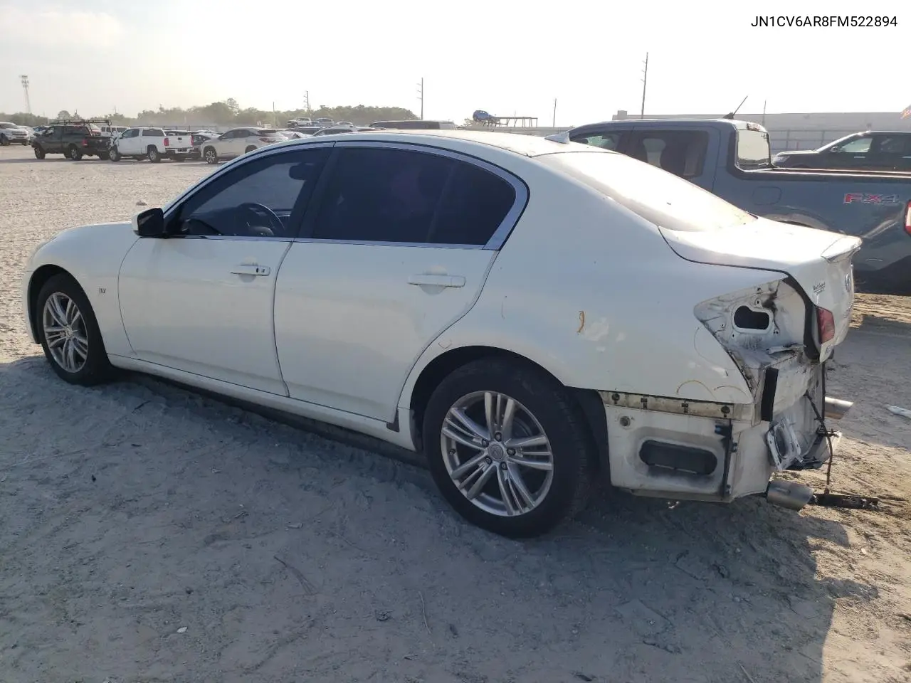 2015 Infiniti Q40 VIN: JN1CV6AR8FM522894 Lot: 56124285
