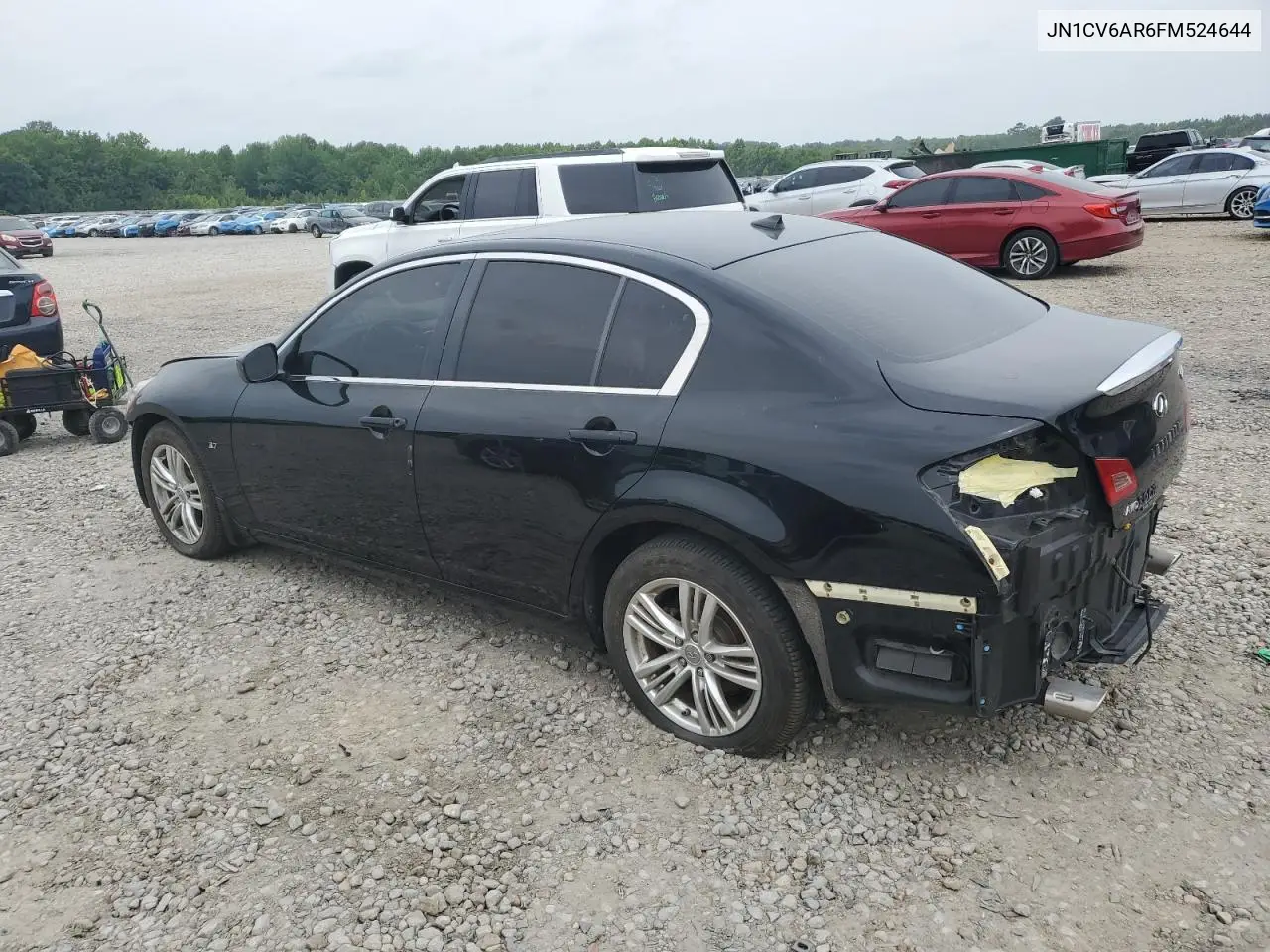 2015 Infiniti Q40 VIN: JN1CV6AR6FM524644 Lot: 56638475