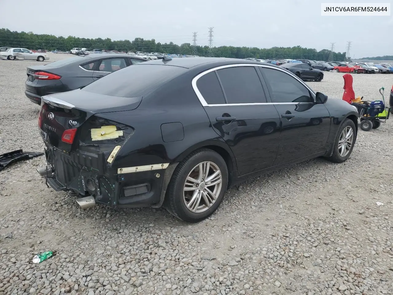 2015 Infiniti Q40 VIN: JN1CV6AR6FM524644 Lot: 56638475