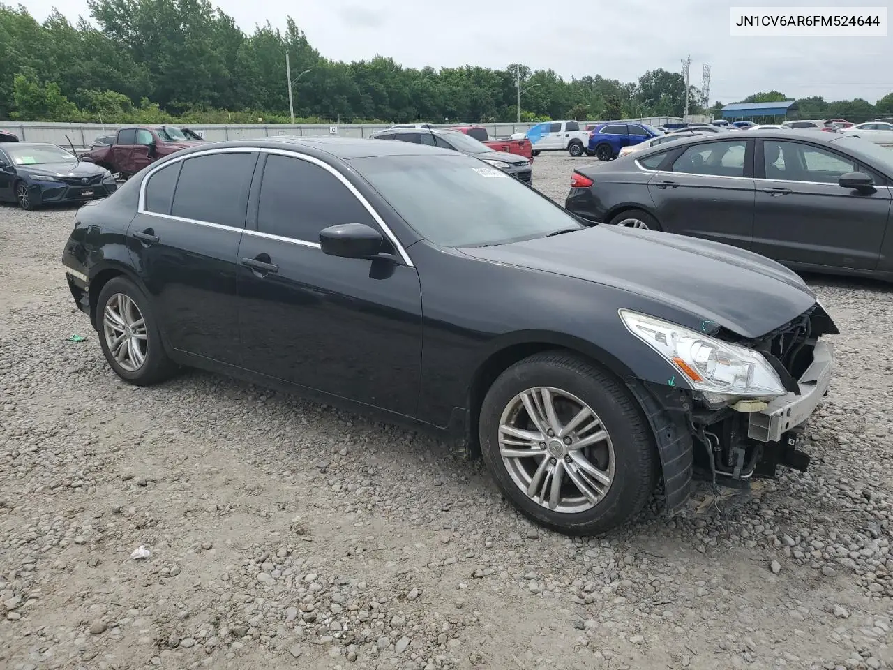 2015 Infiniti Q40 VIN: JN1CV6AR6FM524644 Lot: 56638475