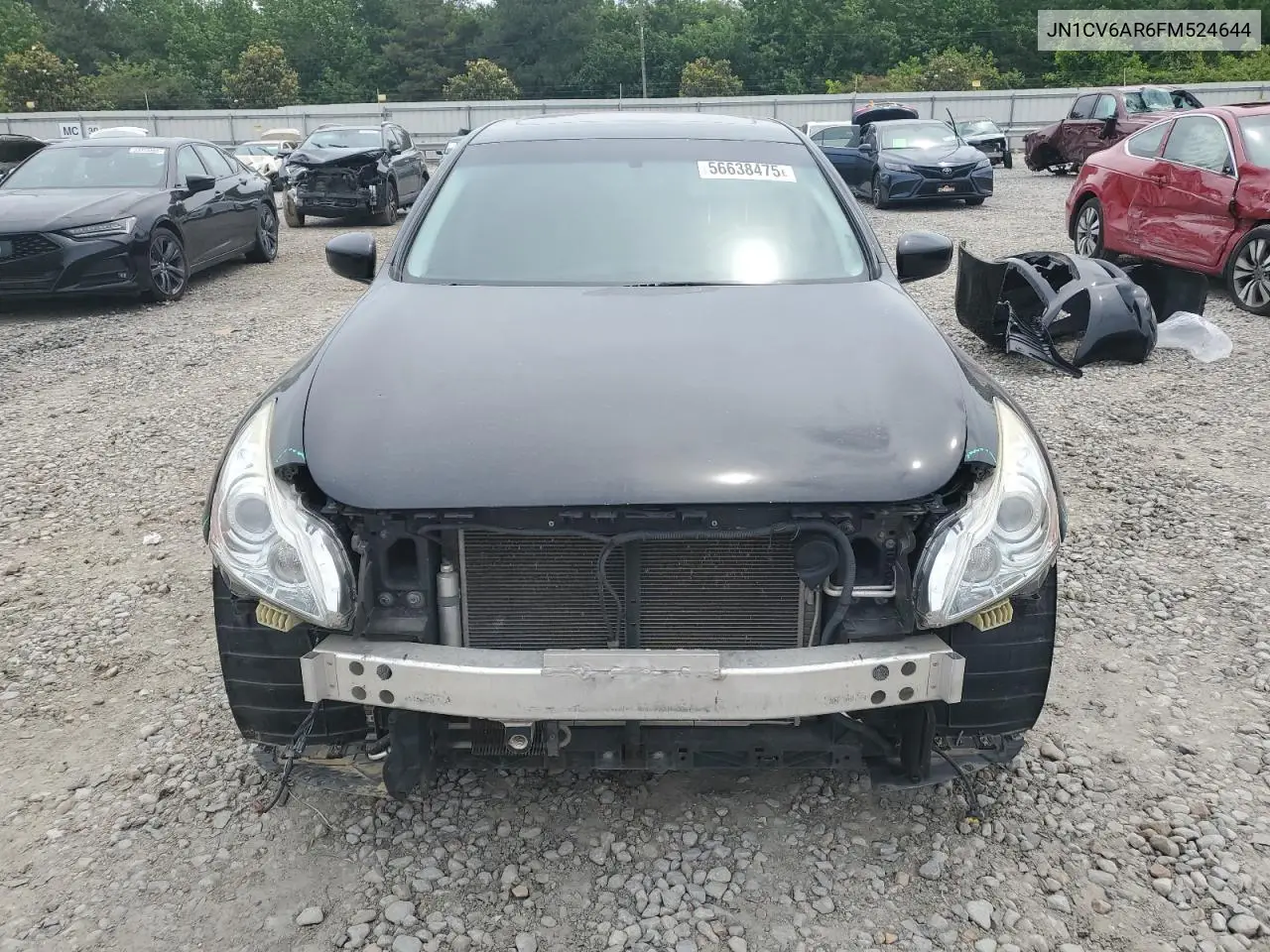 2015 Infiniti Q40 VIN: JN1CV6AR6FM524644 Lot: 56638475