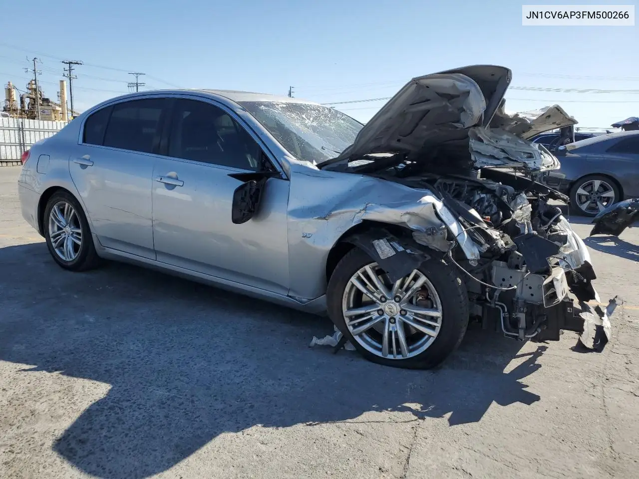 2015 Infiniti Q40 VIN: JN1CV6AP3FM500266 Lot: 56804595